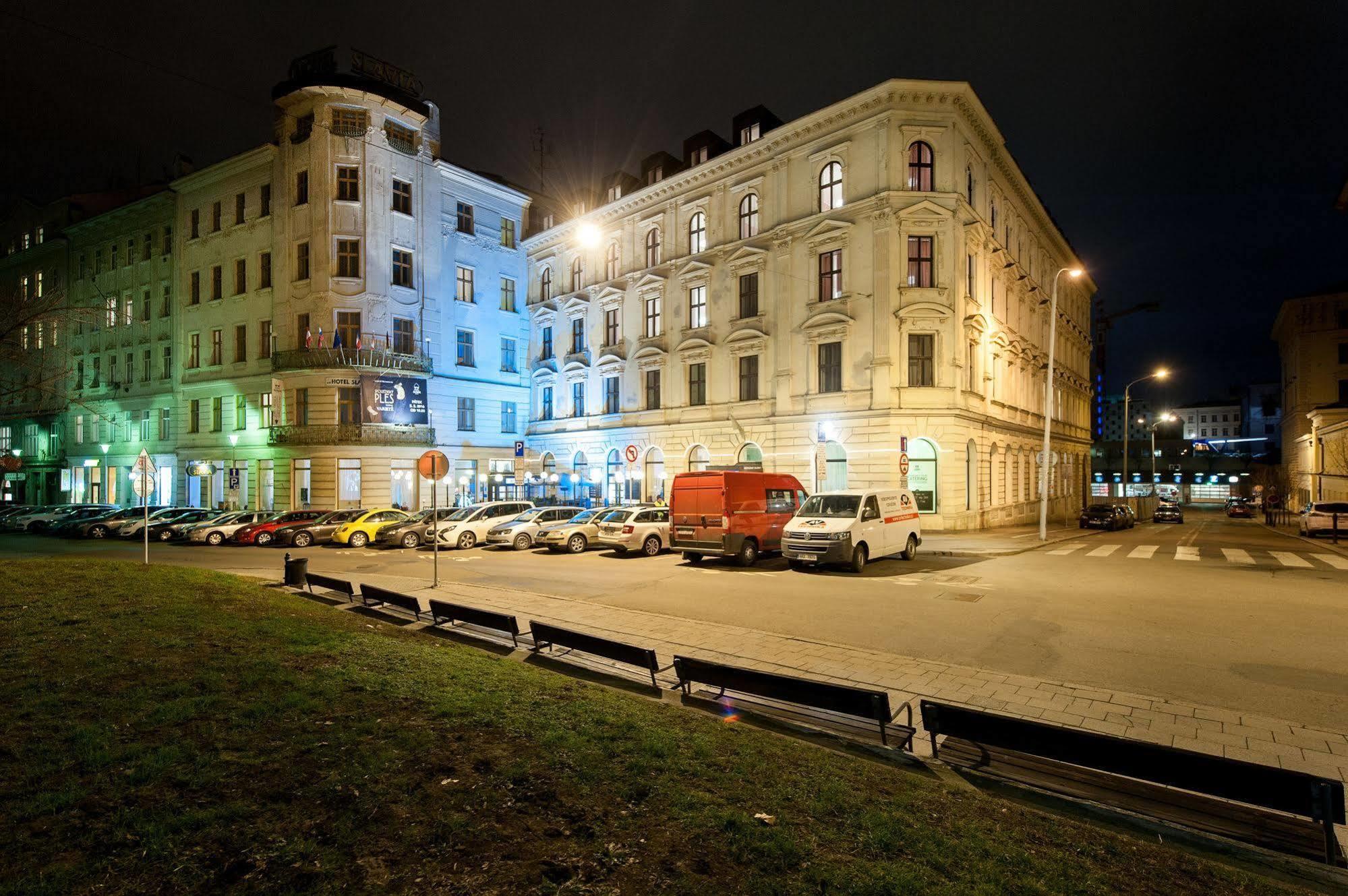 Hotel Slavia Brno Dış mekan fotoğraf
